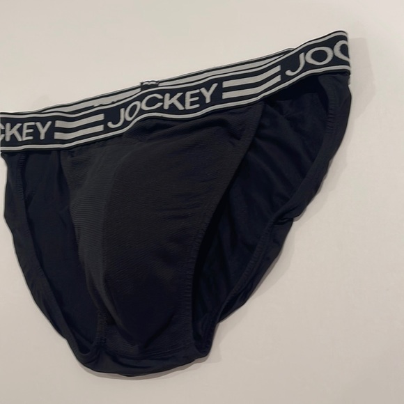 Jockey Sport Cooling Mesh Performance String Bikini XL Black - Picture 4 of 5
